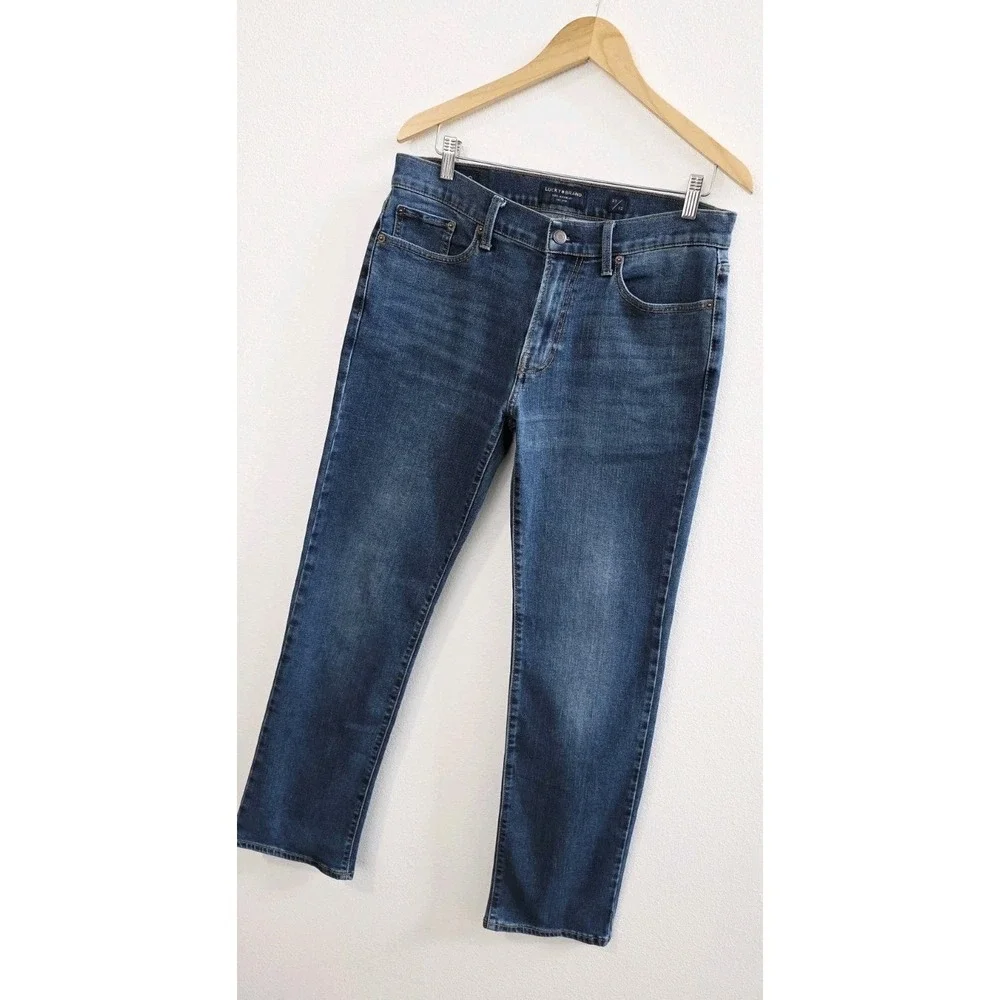 Lucky Brand 363 Vintage Straight Leg Blue Denim Jeans Men's Size 31x32